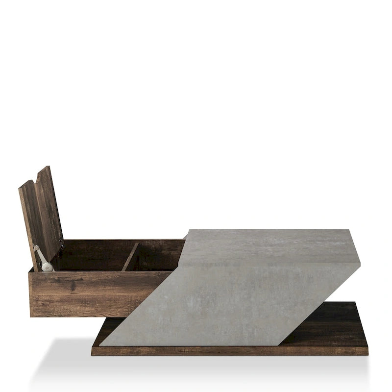 Soss Industrial 47-inch Lift-top Adjustable Coffee Table by Furniture of America