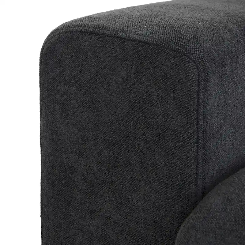 160  Widen Sectional Sofa Down Filled U-Shaped Couch 4 Seater with 2 Ottoman