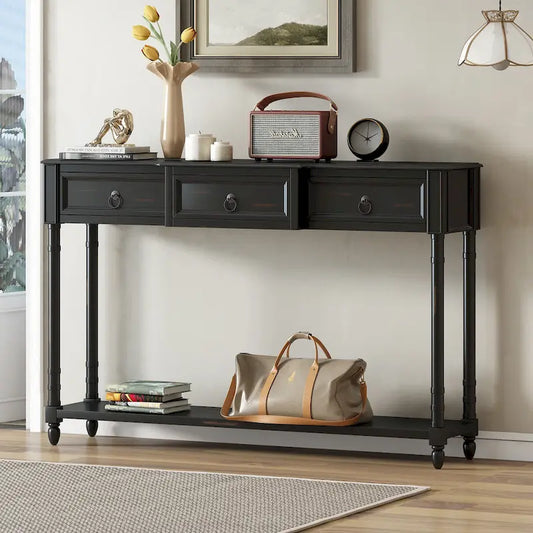 Console Table Sofa Table with Drawers