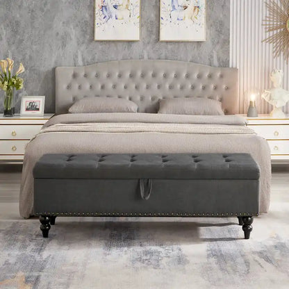 59  Bed Bench with Storage