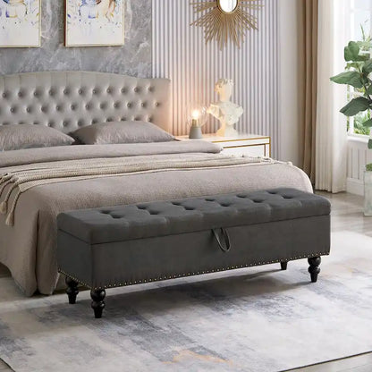 59  Bed Bench with Storage
