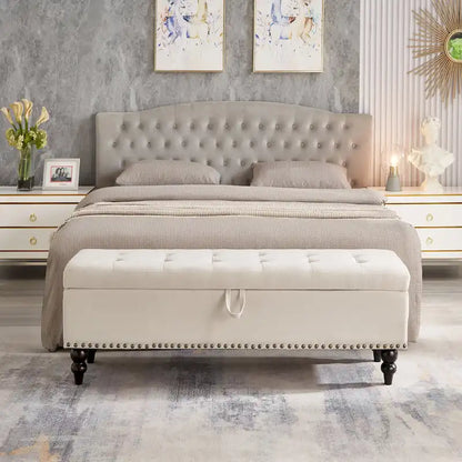 59  Bed Bench with Storage