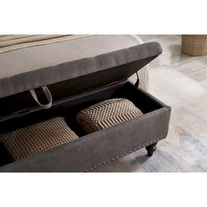 59  Bed Bench with Storage
