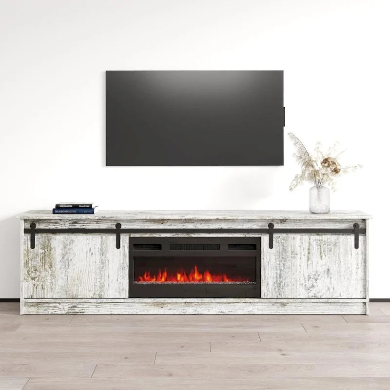 Granero 04 BL-EF Fireplace TV Stand
