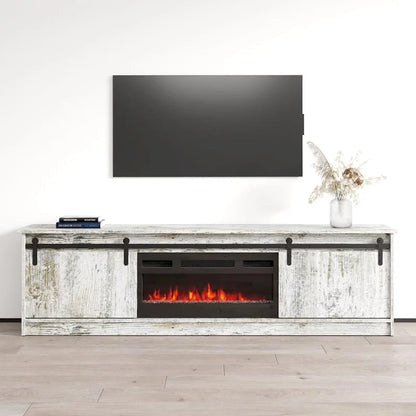 Granero 04 BL-EF Fireplace TV Stand