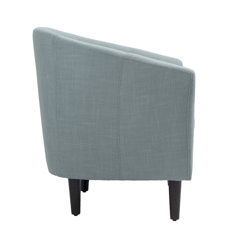 Modern Accent Chair Upholstered Barrel Chair