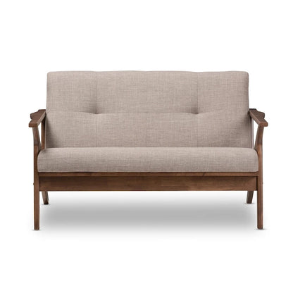 Mid-Century Loveseat by Baxton Studio