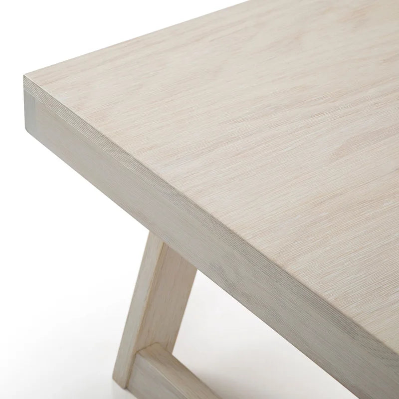 Plank and Beam Classic Rectangular Trestle Leg Coffee Table - 48