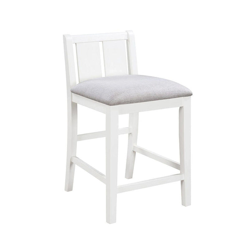 3-Pieces Bar Pub Set with Counter Height Dining Table and 2 Chairs