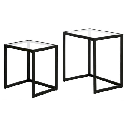 Rocco Rectangular Nested Side Table - 22  Wide
