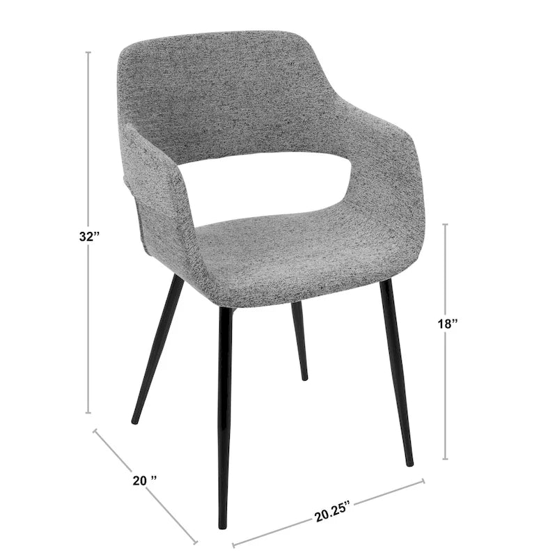 Mid-Century Modern Chair Set of 2