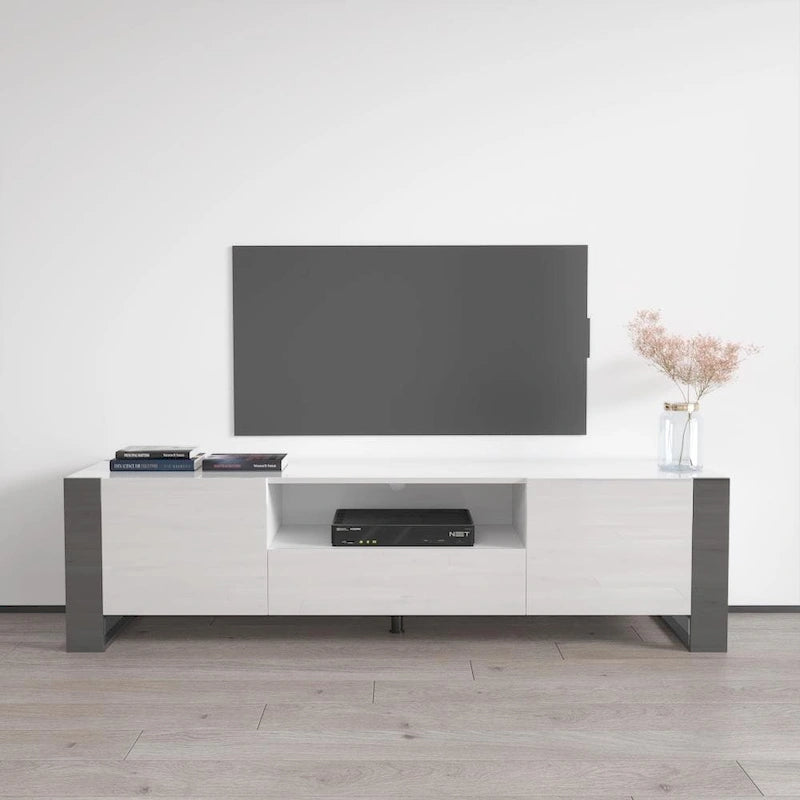 Woody 71  Modern All High Gloss TV Stand