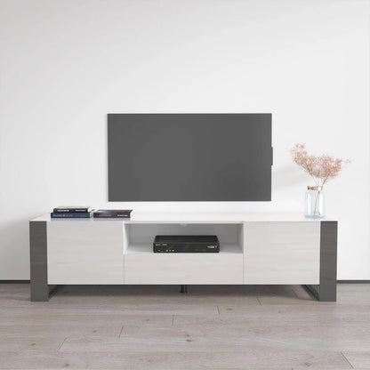 Woody 71  Modern All High Gloss TV Stand