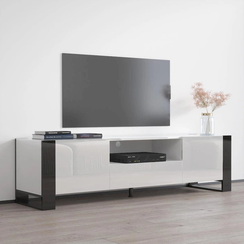 Woody 71  Modern All High Gloss TV Stand