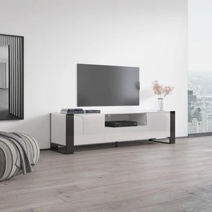 Woody 71  Modern All High Gloss TV Stand