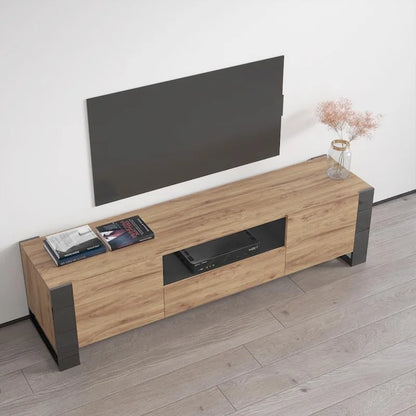 Woody 71  Modern All High Gloss TV Stand