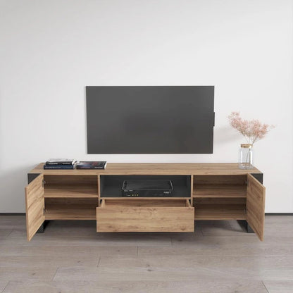 Woody 71  Modern All High Gloss TV Stand