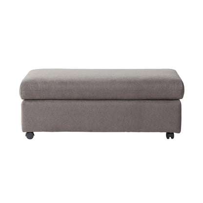 Roundhill Furniture Enda Oversized Living Room Pillow Back Cuddler Arm Chair with Ottoman