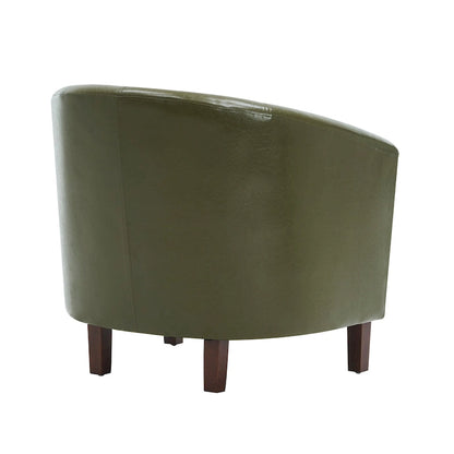Carson Carrington Junsele PU Leather Accent Club Chair