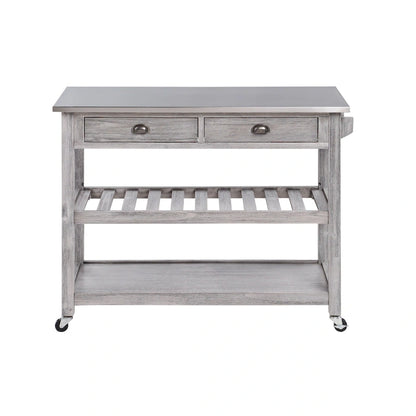 Firebranch Wire-brush Kitchen Cart