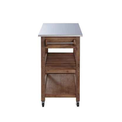 Firebranch Wire-brush Kitchen Cart