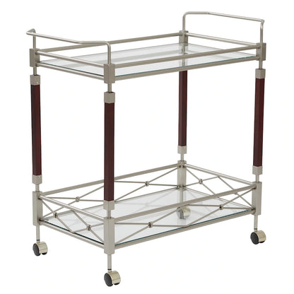 Silver Orchid Rita Serving Cart