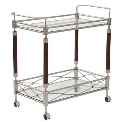 Silver Orchid Rita Serving Cart