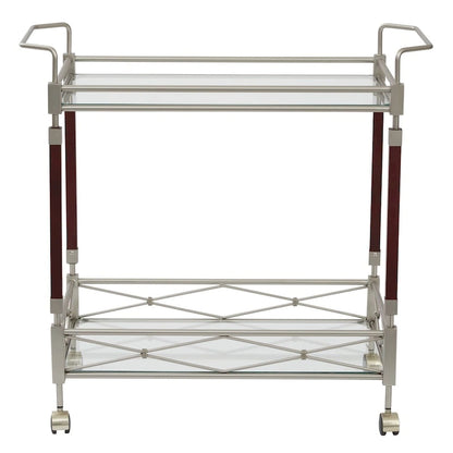 Silver Orchid Rita Serving Cart