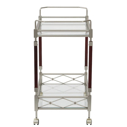 Silver Orchid Rita Serving Cart