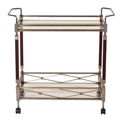 Silver Orchid Rita Serving Cart
