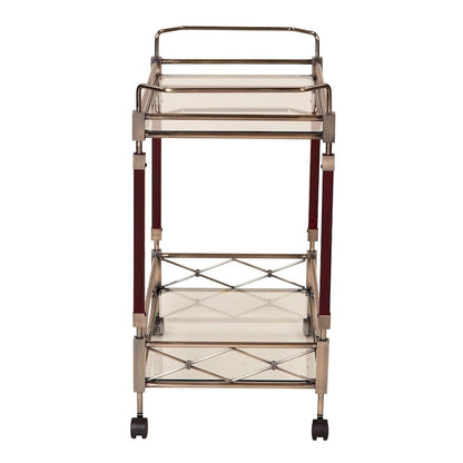 Silver Orchid Rita Serving Cart