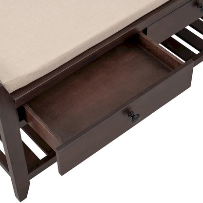 Entryway Storage Bench
