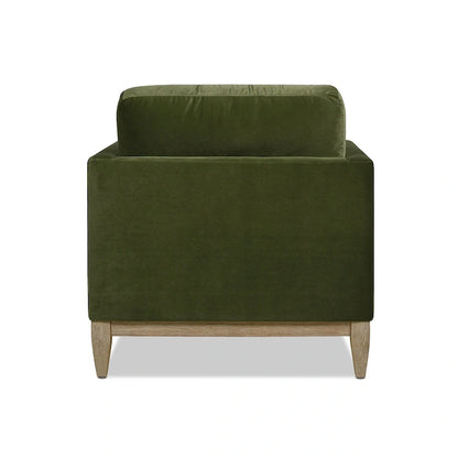 Knox 65  Modern Farmhouse Performance Velvet Chaise Lounge Chair