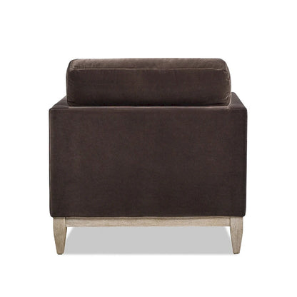 Knox 65  Modern Farmhouse Performance Velvet Chaise Lounge Chair
