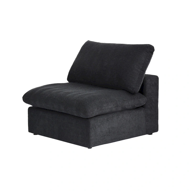 L-shape Linen Upholstered Sectional Sofa Couch