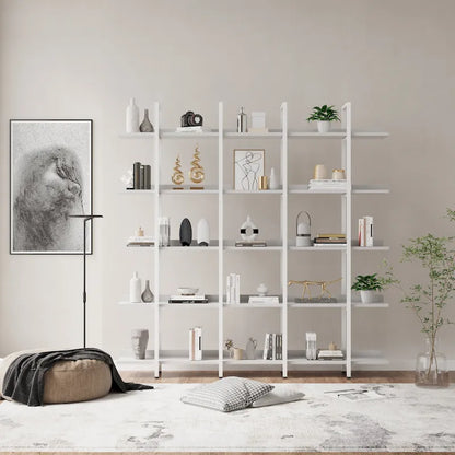 5 Tier Bookcase Home Office Open Bookshelf