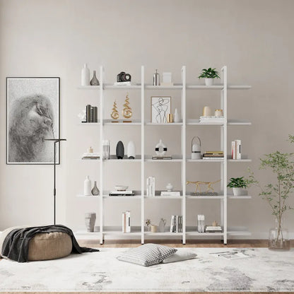 5 Tier Bookcase Home Office Open Bookshelf