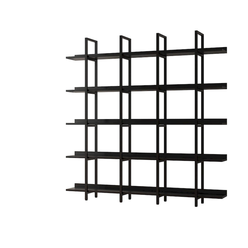 5 Tier Bookcase Home Office Open Bookshelf