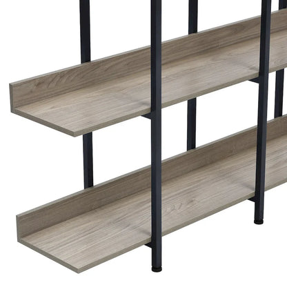 5 Tier Bookcase Home Office Open Bookshelf