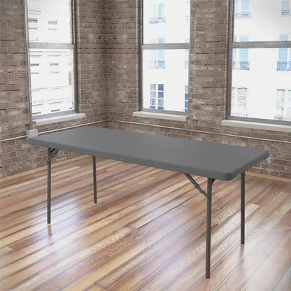 ZOWN Classic Commercial Blow Mold Folding Table