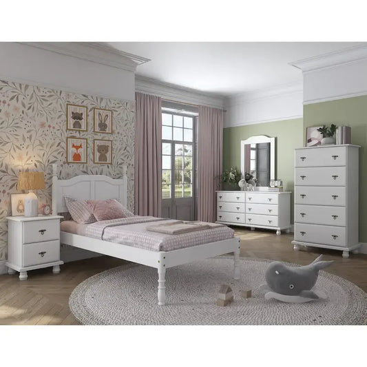 100% Solid Wood Kyle Platform Bed by Palace Imports