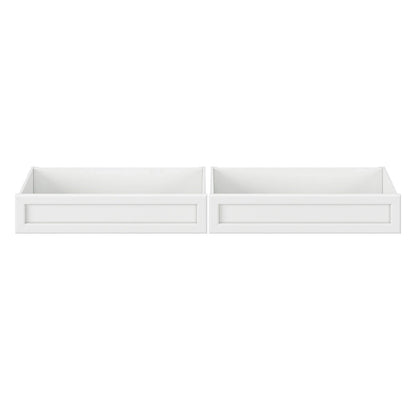Twin-Full Mid-Century Modern Under Bed Storage Drawers