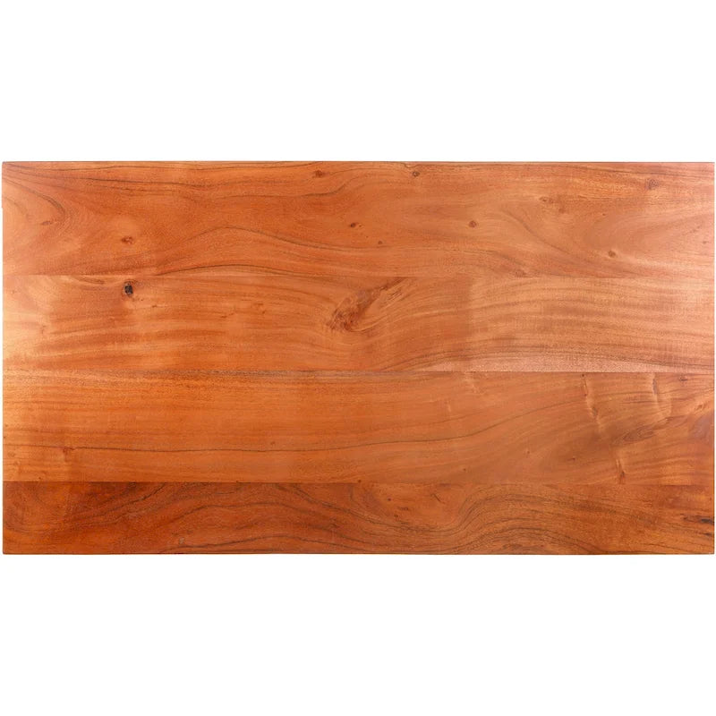 Asma Modern Angular Wooden Coffee Table - 15 H x 39 W x 22 D