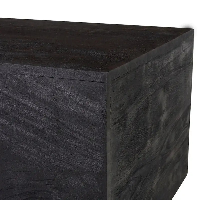 Asma Modern Angular Wooden Coffee Table - 15 H x 39 W x 22 D