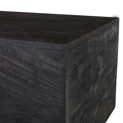 Asma Modern Angular Wooden Coffee Table - 15 H x 39 W x 22 D