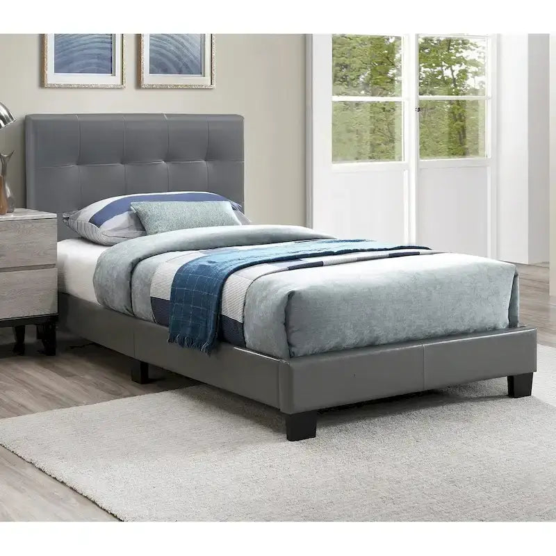 Poundex Platform Twin Bed