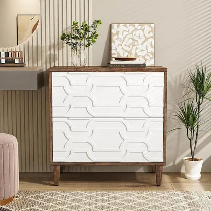 2-Drawer Lateral File Cabinet, Filing Cabinet for Home Office