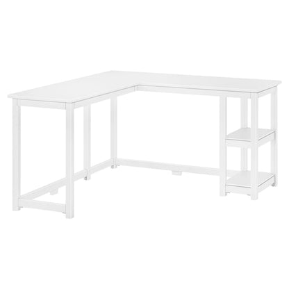 Max and Lily Corner Desk w/ Shelves