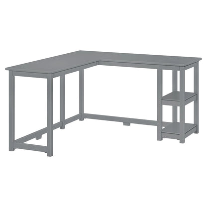 Max and Lily Corner Desk w/ Shelves