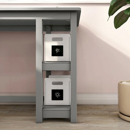 Max and Lily Corner Desk w/ Shelves